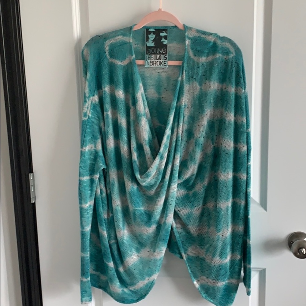 Young fabulous & broke light weight sweater